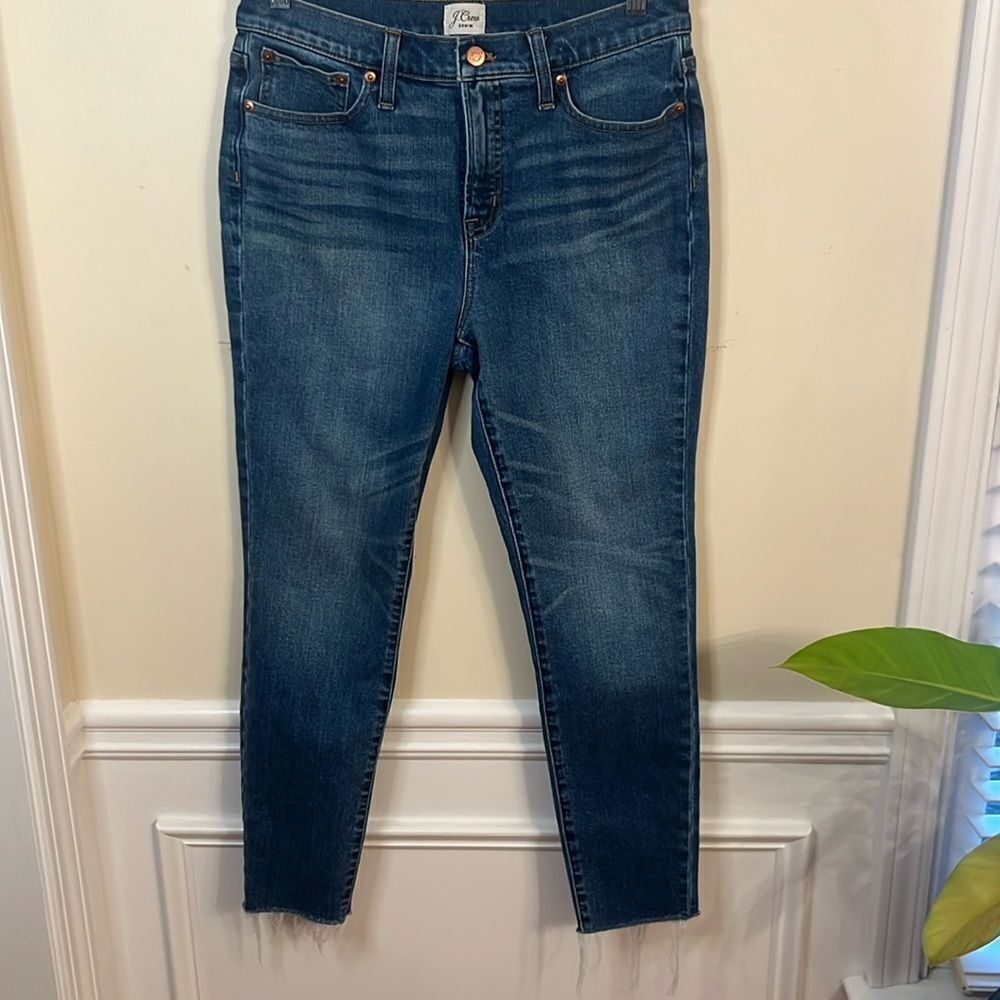 J.Crew Denim 9” Toothpick Skinny Jean - Picture 1 of 9